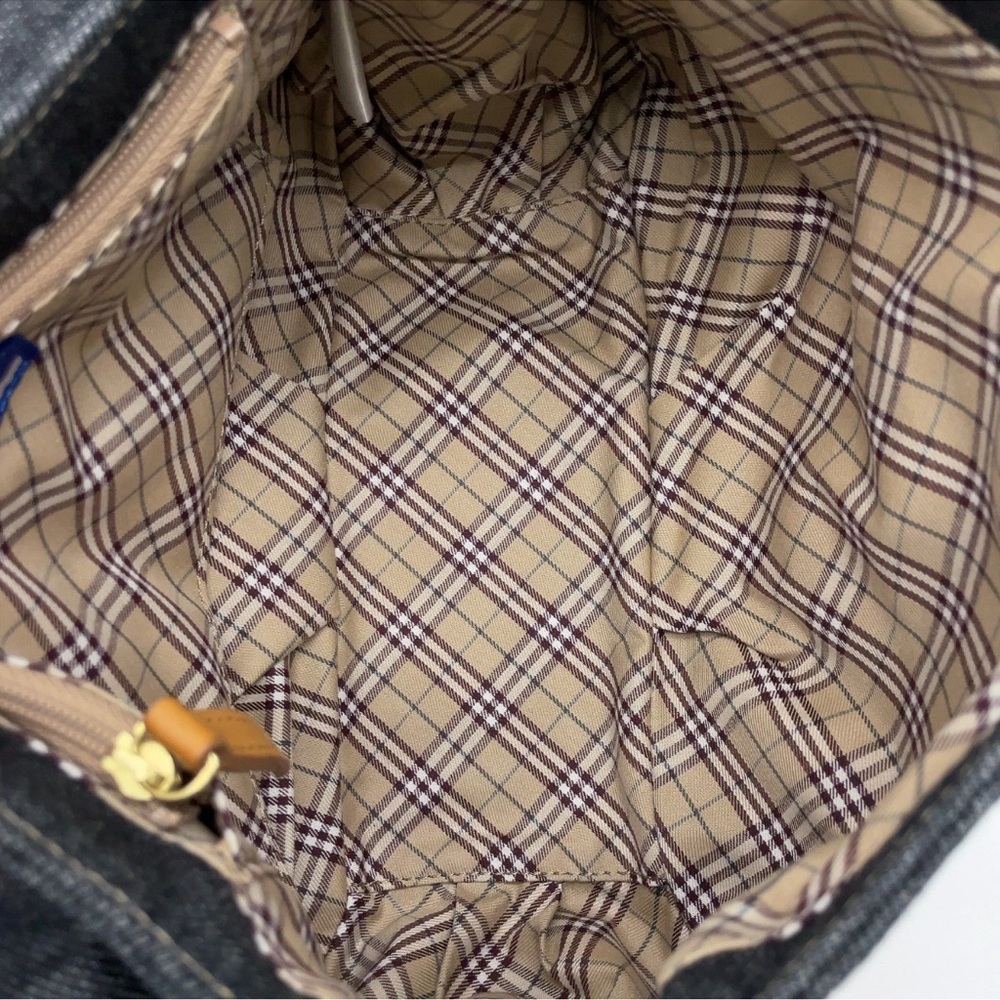 Burberry Blue Label canvas and leather cross body bag - Picture 10 of 16